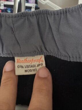 Weatherproof Vintage Boys Fleece Lined Pants M (10/12) Gray (R-012)